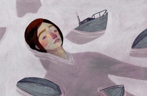Pessoa com vontades de chorar