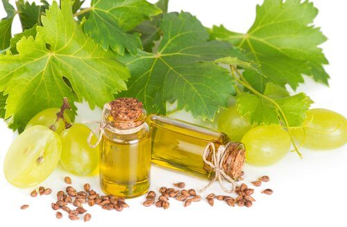 Óleo de semente de uva para fazer esfoliante