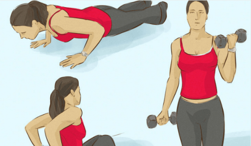 3 exercícios para fortalecer os músculos dos braços