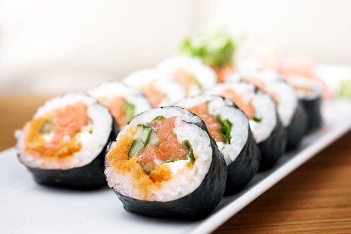 Sushi, que não é bom para dieta