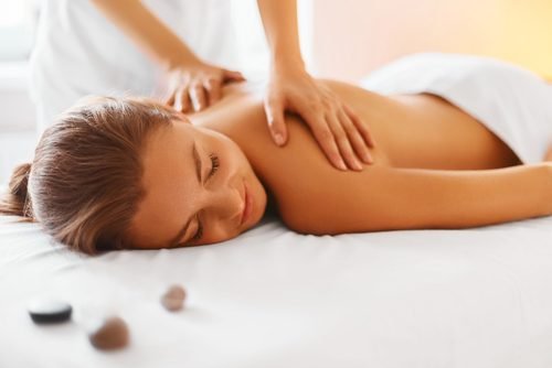 Massagem para aliviar dor muscular