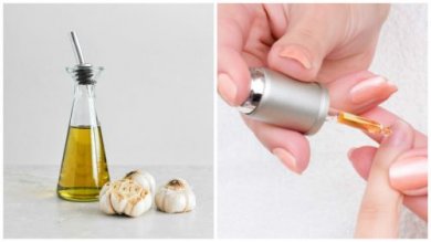 Como preparar uma loção de alho e óleo para fortalecer as unhas