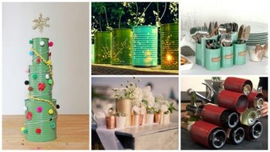 19 maneiras criativas de reciclar embalagens de lata