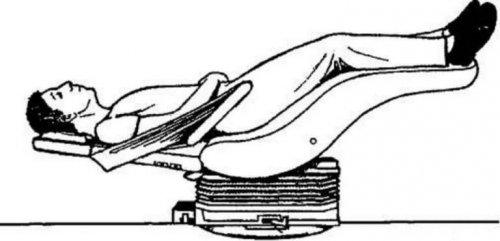 Pessoa deitada na cadeira