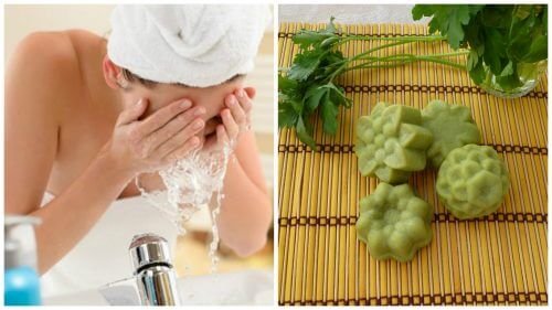 Como preparar um sabonete natural de salsa para amenizar as manchas no rosto