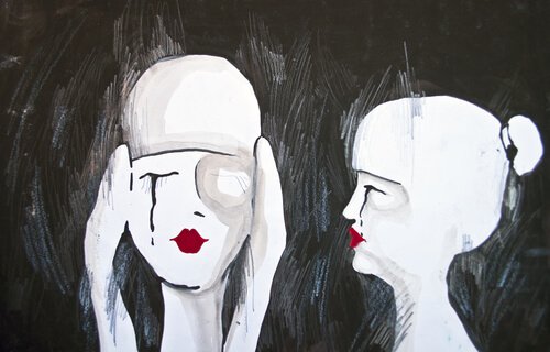 Mulheres tóxicas chorando