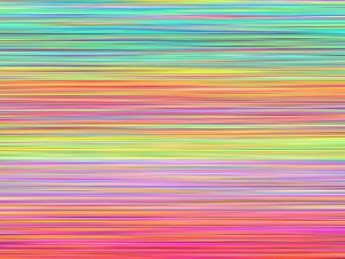 Mente pensando em cores