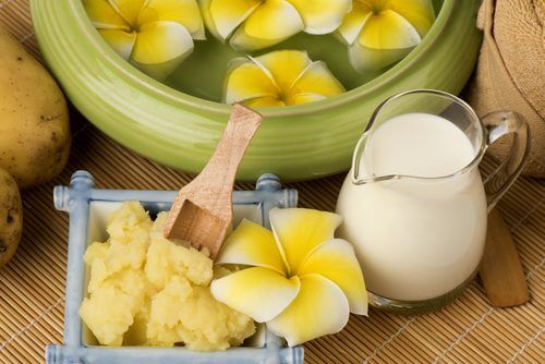 Máscara de banana contra o melasma