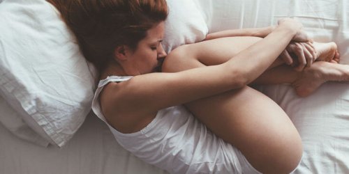 Moça com problemas psicológicos