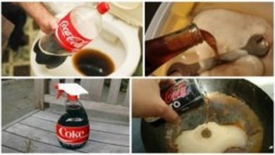 Coca-Cola: 8 usos domésticos que você vai gostar de conhecer