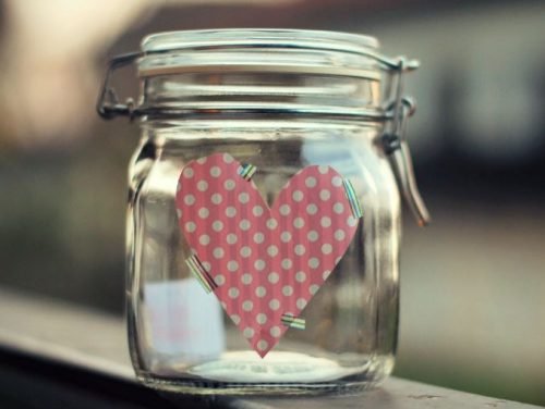 Frasco da felicidade