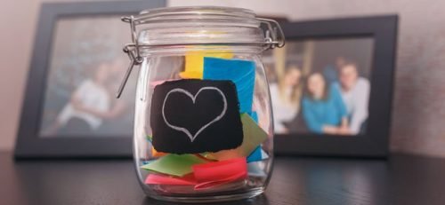 Frasco da felicidade