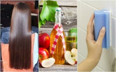 5 curiosos usos do vinagre de maçã