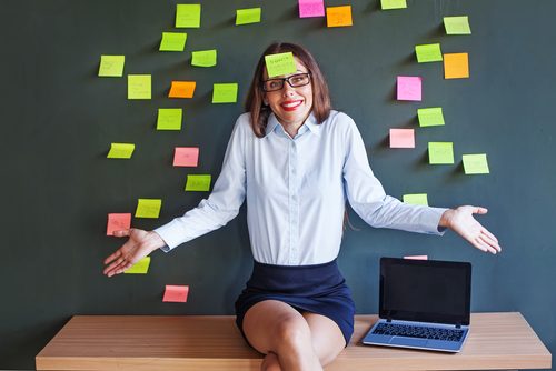 Mulher com problemas de memória