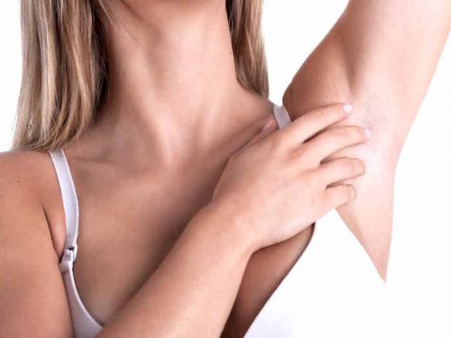 Inflamação nas axilas