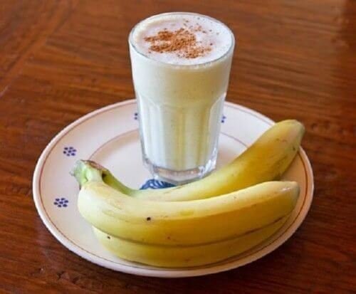 Vitamina de banan para combater a insônia de forma natural