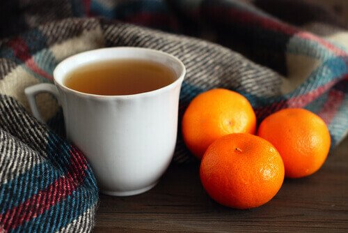 Chá de tangerina para reduzir o estresse
