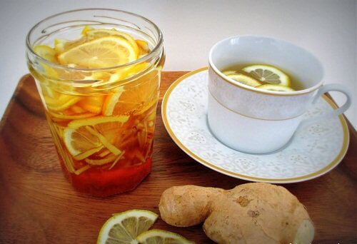 Suco de limão e gengibre para perder peso