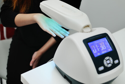 Tratamento para a psoríase com laser
