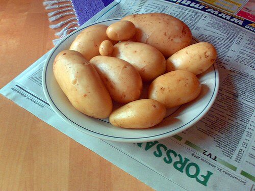Batata combate a gastrite