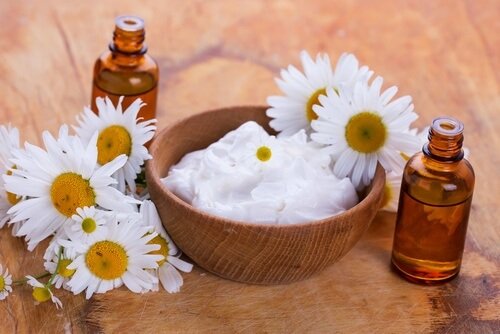 Esfoliante de amêndoas e iogurte