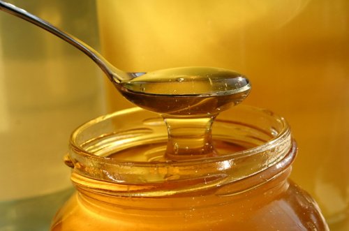 Colher de mel puro