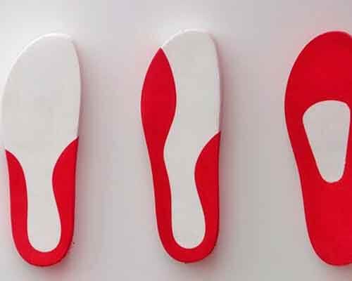 Palmilhas para sapatos planos
