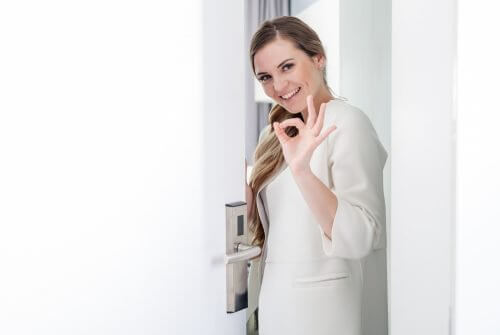 Mulher positiva porque parou de reclamar