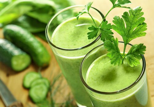 Suco verde para perder peso