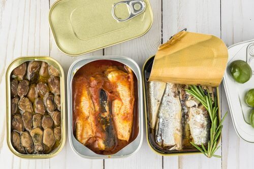 Os enlatados são os alimentos que mais têm toxinas