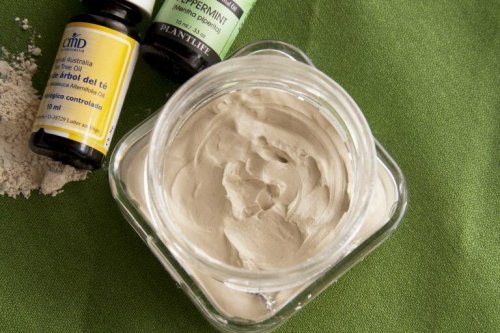 Creme de argila para aliviar as dores musculares