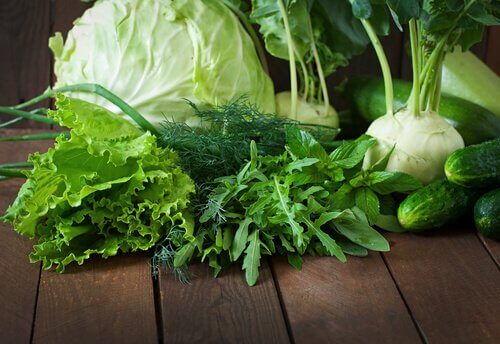 Depure-se uma vez por semana com verduras