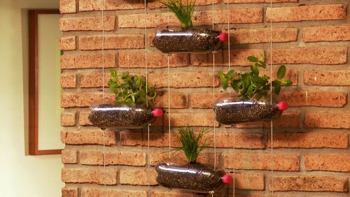 Jardim suspenso em apartamento