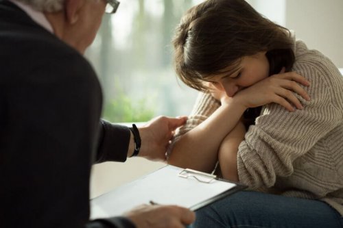 Mulher triste após uma separação