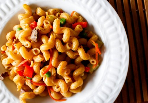 Macarrão cremoso com molho