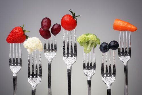 Alimentos nutritivos e balanceados para o café da manhã