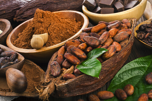 O cacau é um dos alimentos que acalmam a ansiedade