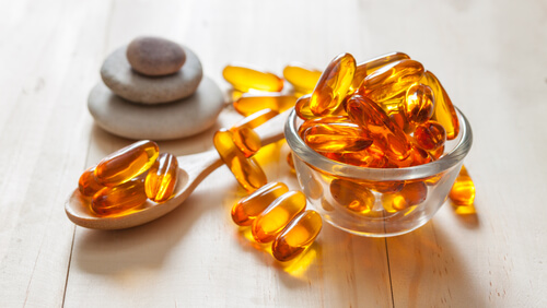 Cápsulas de vitamina E