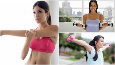 Firmar os seios de forma natural com 5 exercícios fáceis