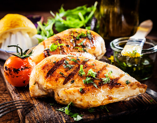 Filé de frango grelhado