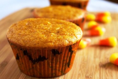 Receita de muffin de abóbora