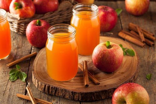 Receita de suco de maçã