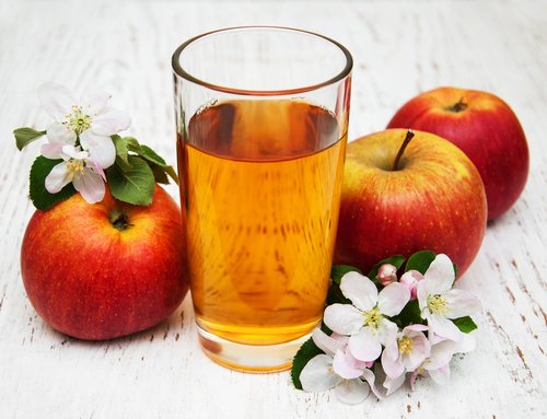 Receita de suco de maçã