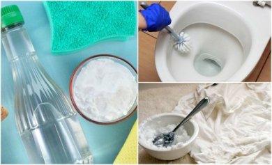 As 5 melhores soluções de limpeza naturais com bicarbonato e vinagre