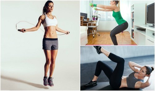 Não tem tempo para ir à academia? Fique em forma sem sair de casa com esses exercícios