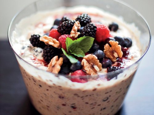 Muesli é um café da manhã saudável