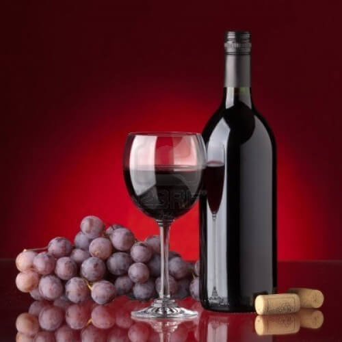 Vinho de uva negra