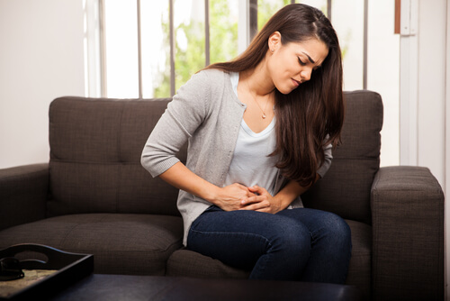 Dor abdominal por causa de mudanças hormonais