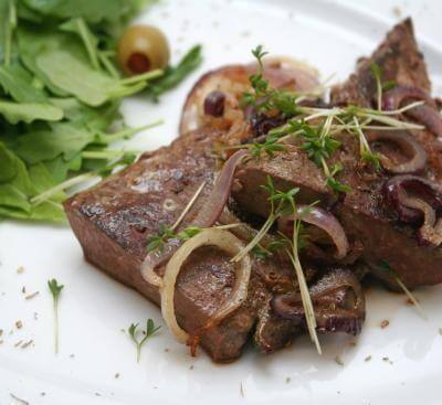 Bife de fígado