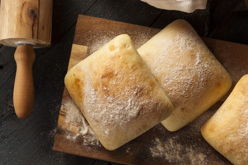 Pães caseiros